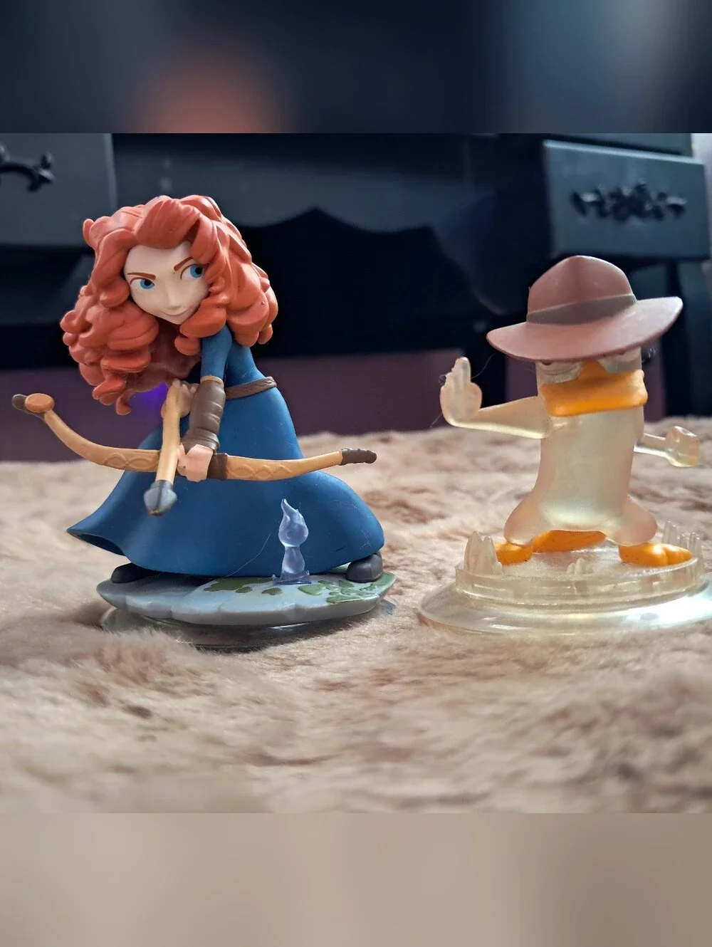 Disney Infinity Agent P (Crystal Perry) & Merida (Brave) Playable Character Set